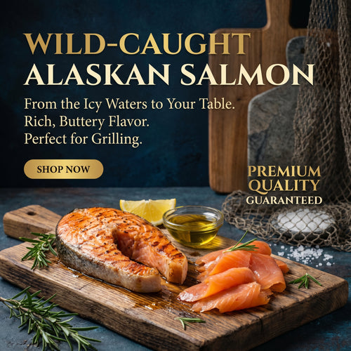 Sashimi-Grade Premium Salmon Fillets – Melt-In-Your-Mouth Freshness