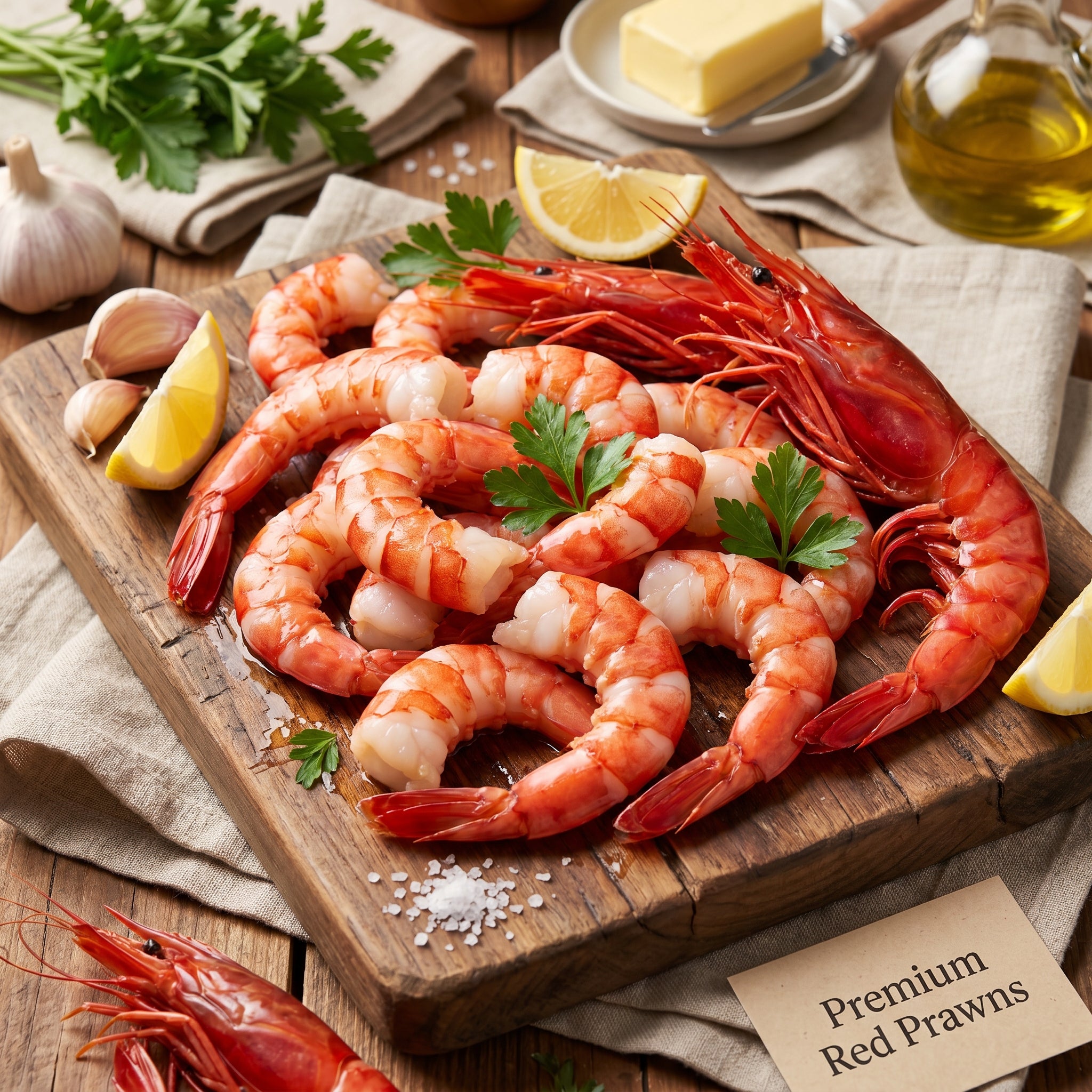 Wild Scarlet Carabineros Shrimps – The World’s Most Luxurious Prawns