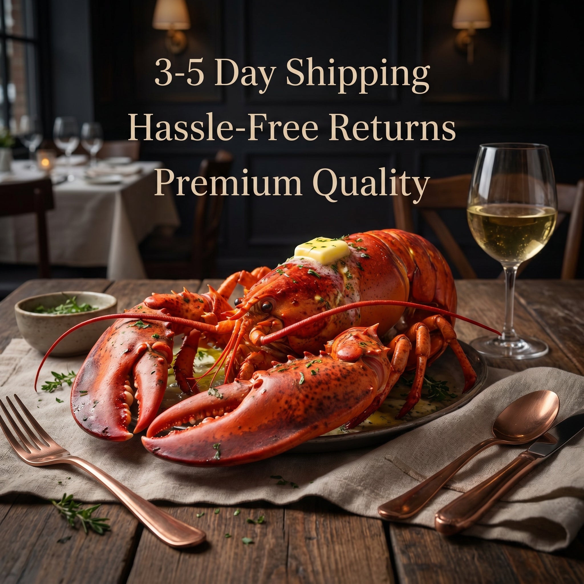 Wild-Caught Premium Lobster – Massive, Juicy & Ready for Hot Butter